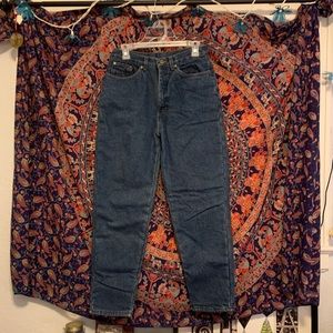 L.L. Bean high waisted fleece lined jeans